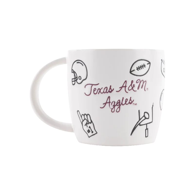 coffee mug with funny quote -Texas A&M Aggies Playmaker Mug 18oz