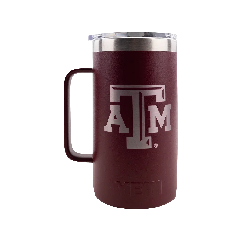 small tea mug -Texas A&M Yeti Maroon Rambler Mug 24oz