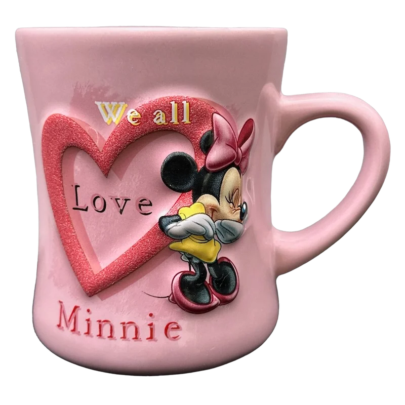 design your own coffee mug -We All Love Minnie Mug Disney Parks