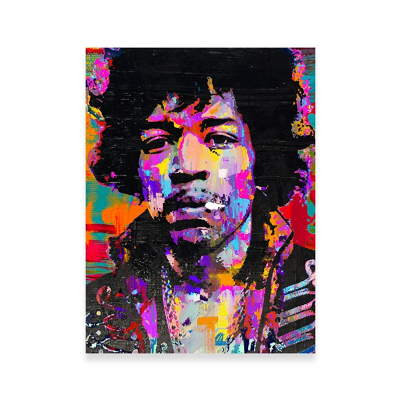 geometric nature landscape paintings-Acid Hendrix