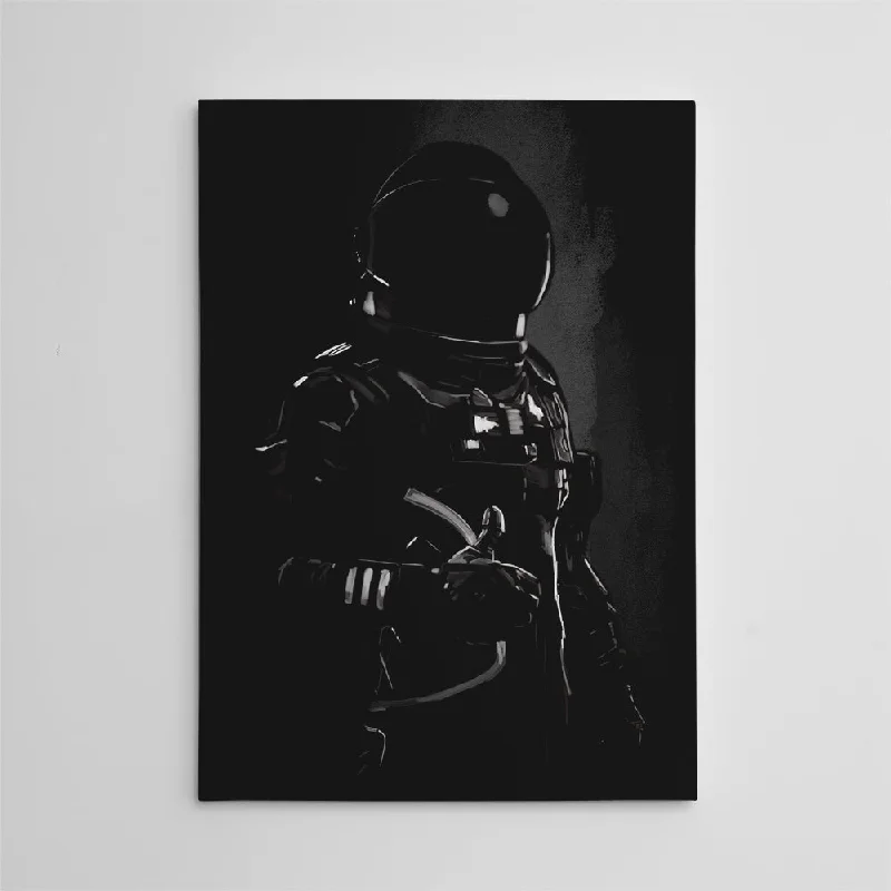 bold nature-inspired floral paintings-Astronaut Character