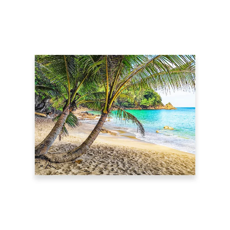 colorful abstract landscape wall paintings-Banana Beach