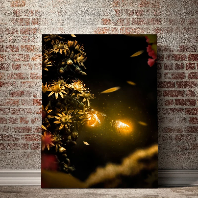 vintage beach wall canvas paintings-Bees