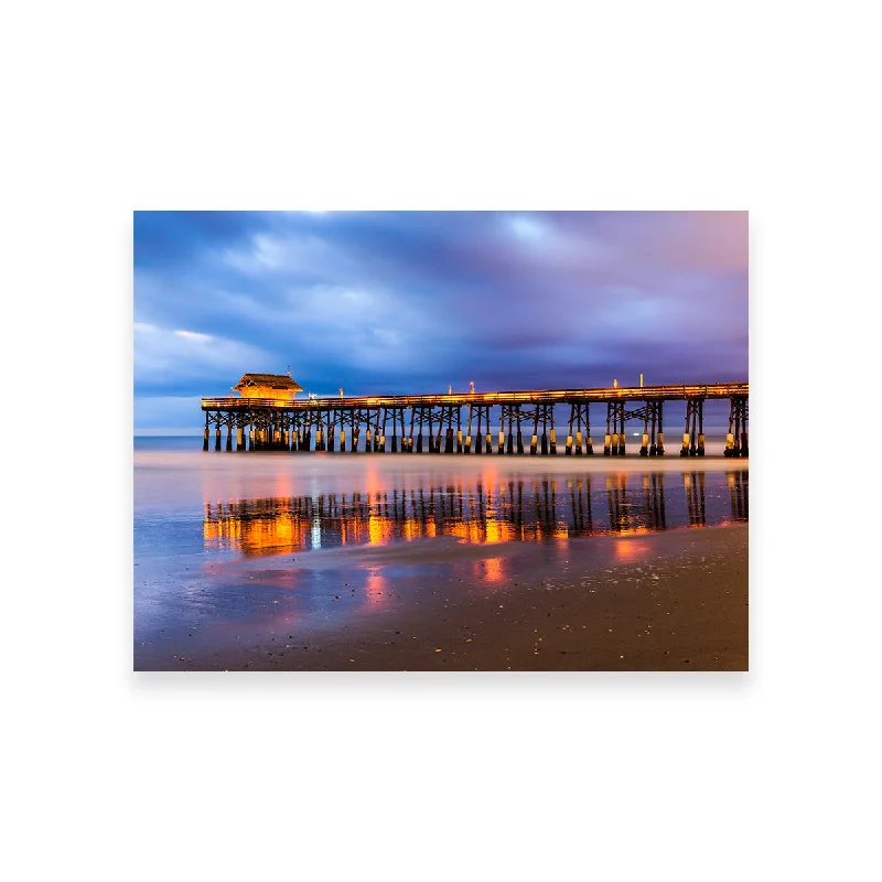 tropical landscape canvas wall art-Cocoa Beach