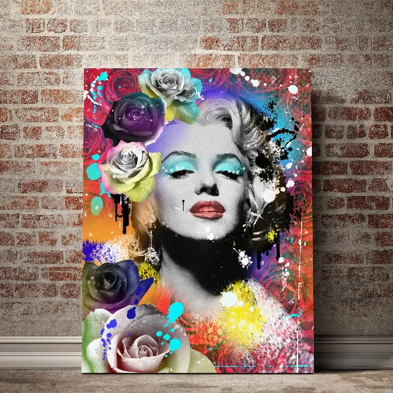 bold nature-inspired floral paintings-Floral Monroe