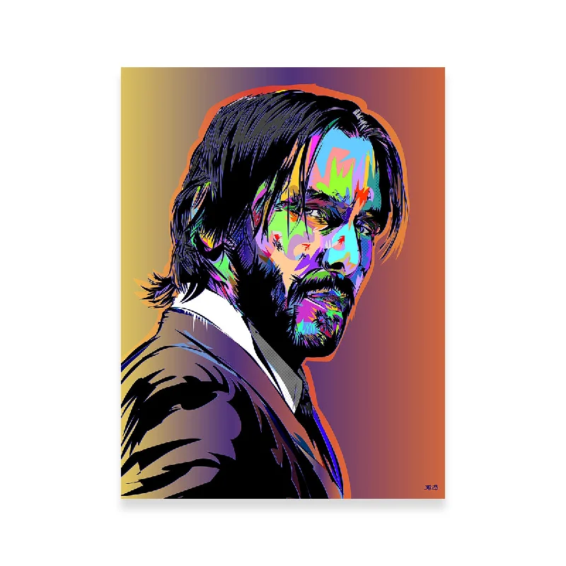 vintage beach landscape wall paintings-John Wick