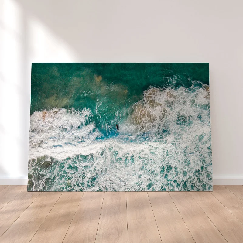 scenic botanical canvas art paintings-Lone Surfer