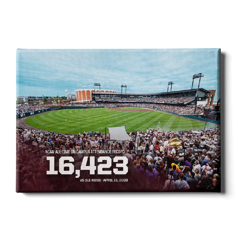 modern cityscape decorative canvas paintings-Mississippi State Bulldogs - 16,423