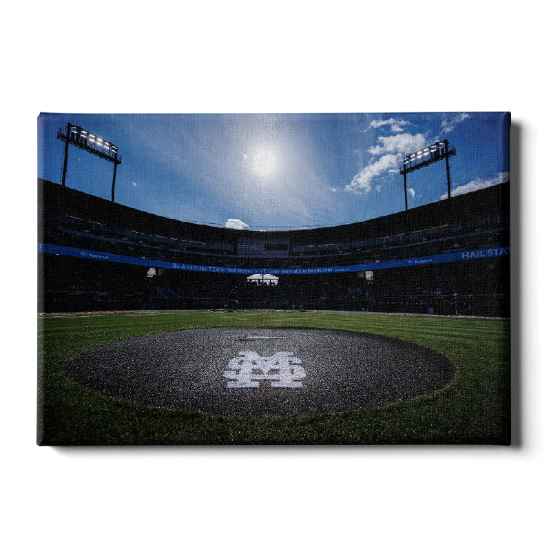 coastal nature-inspired wall canvas paintings-Mississippi State Bulldogs - Baseball Opening Weekend