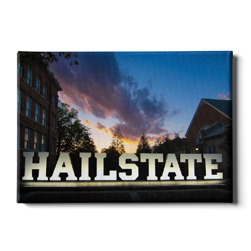 modern nature-inspired decorative paintings-Mississippi State Bulldogs - Hail State