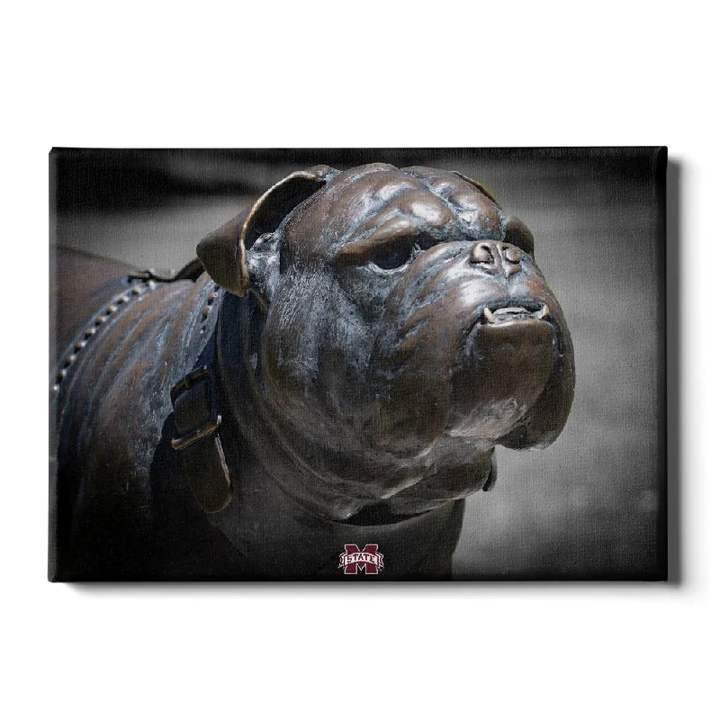 scenic nature canvas paintings-Mississippi State Bulldogs - M State Bulldog