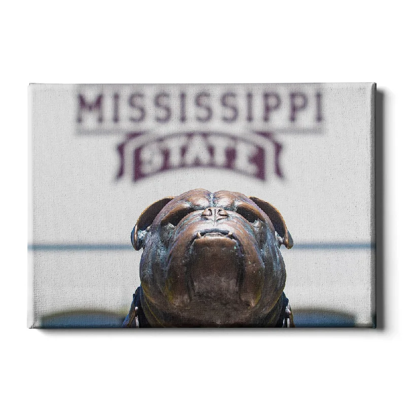 nature-inspired colorful canvas wall paintings-Mississippi State Bulldogs - Mississippi State Bulldog