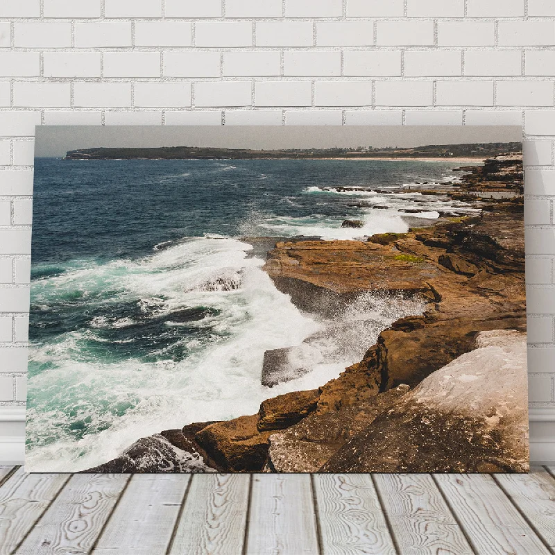 scenic abstract canvas paintings-Ocean Spray