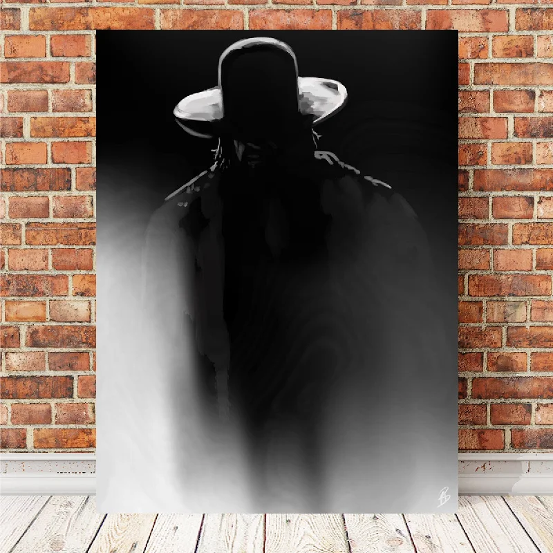 large nature canvas paintings-Taker In Shadow