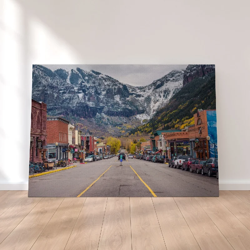 unique landscape canvas wall paintings-Telluride Canvas Set