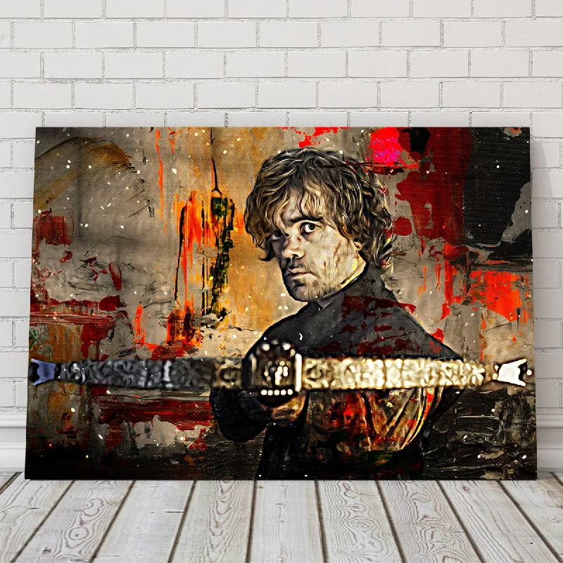 vintage geometric nature canvas paintings-Tyrion Lannister